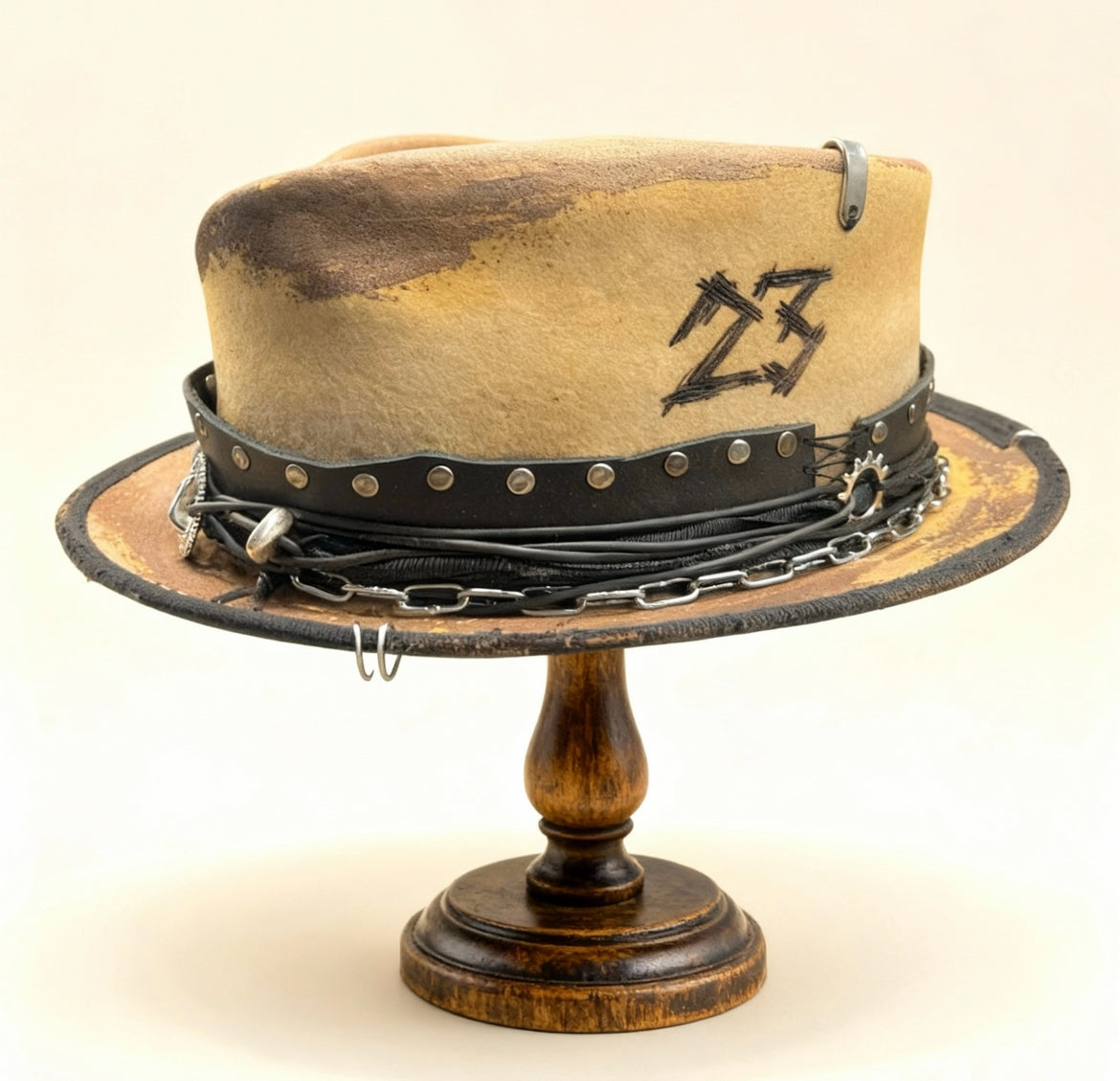 Steampunk Rave Hat — Burning Man Fedora Hat