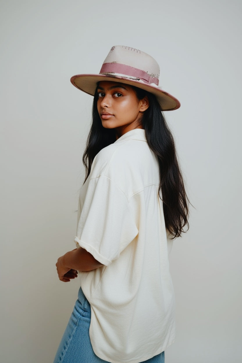 The Romantic – Classic Wool Felt Fedora Hat