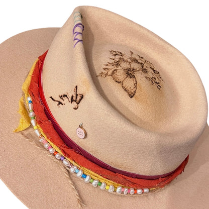 In Stock – Constellation – Boho Fedora Hat