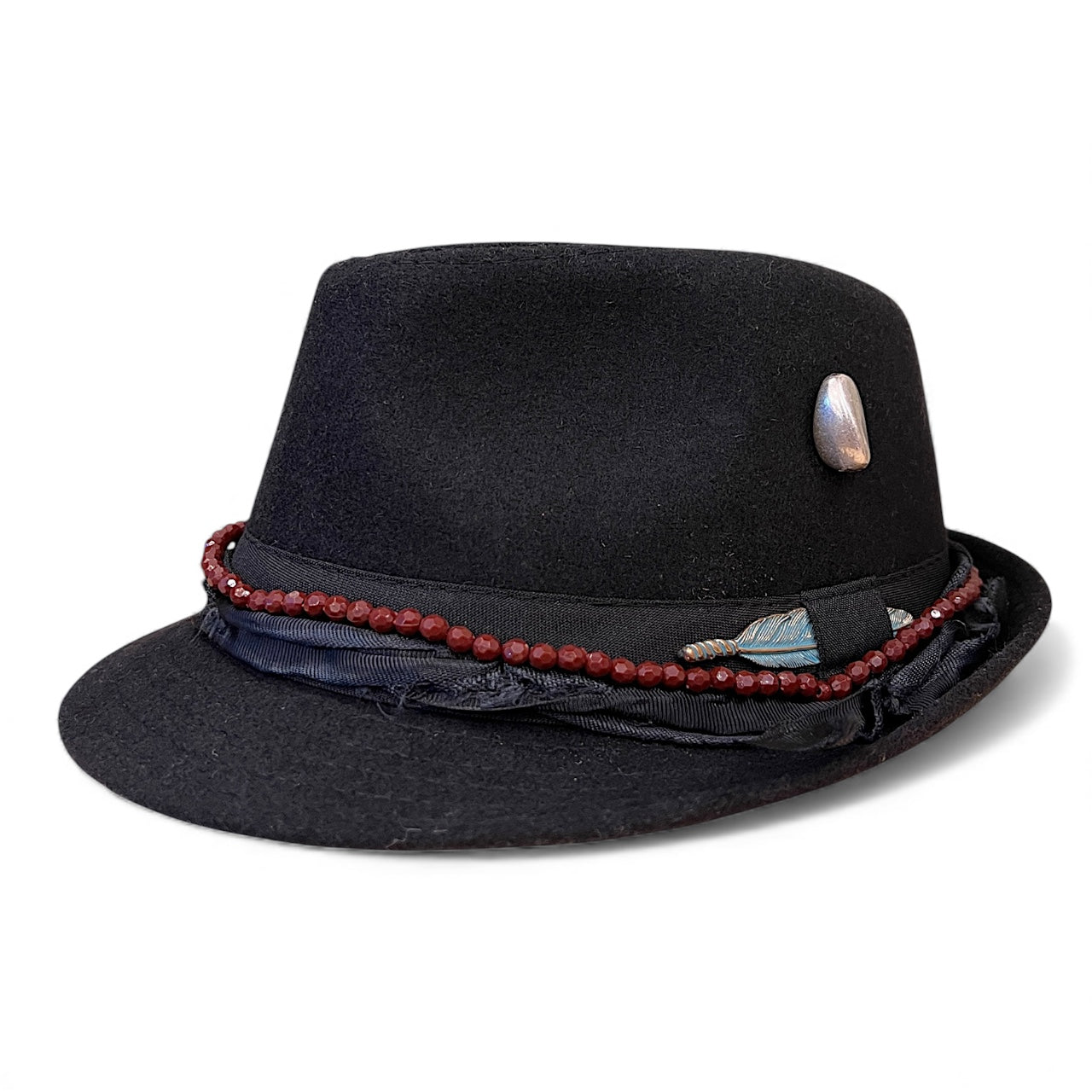 Bohemian Wool Fedora Hat – Short Brim Collection