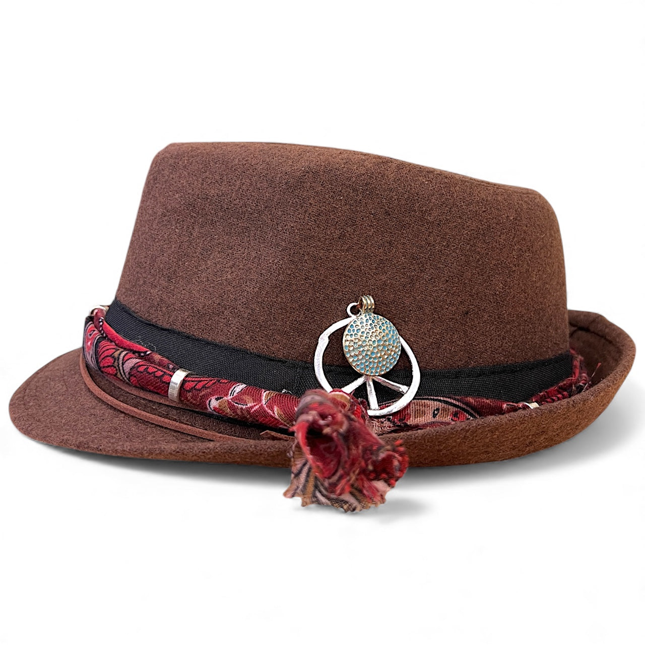 Bohemian Wool Fedora Hat – Short Brim Collection