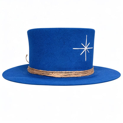 Tulum – Wool Felt Top Hat in Klein