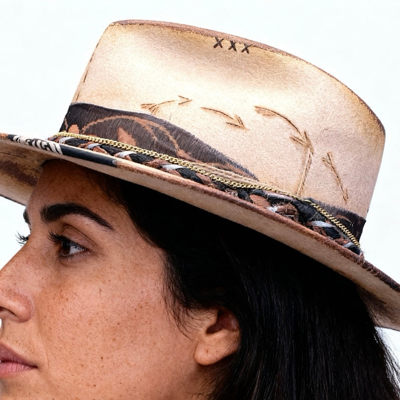 Rare Vintage Fedora Hat – Andrea – | Wool Felt Classic Style Fedora for Men and Women