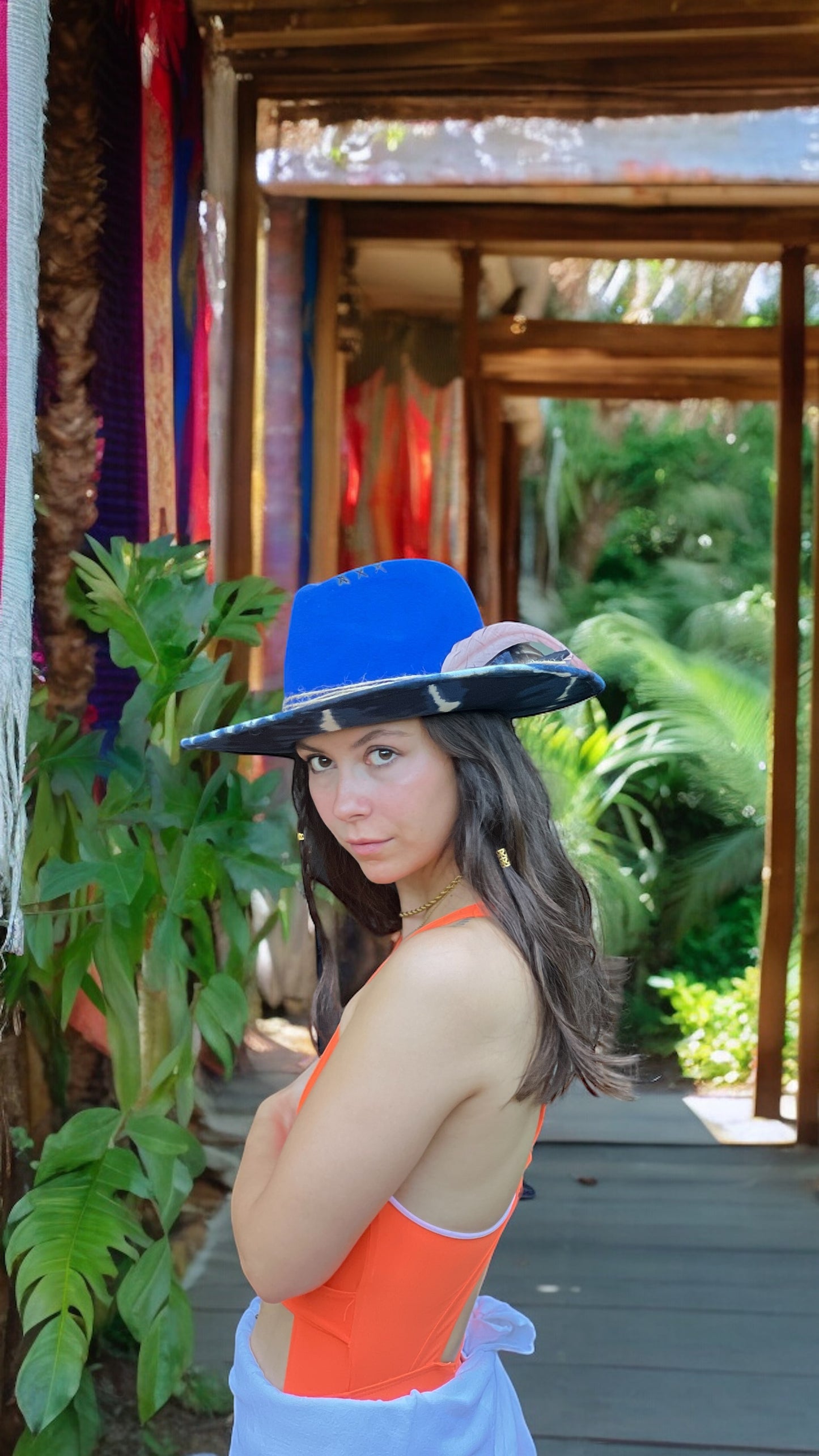 Chamán – Wool Felt Cowboy Hat – Bohemian Style