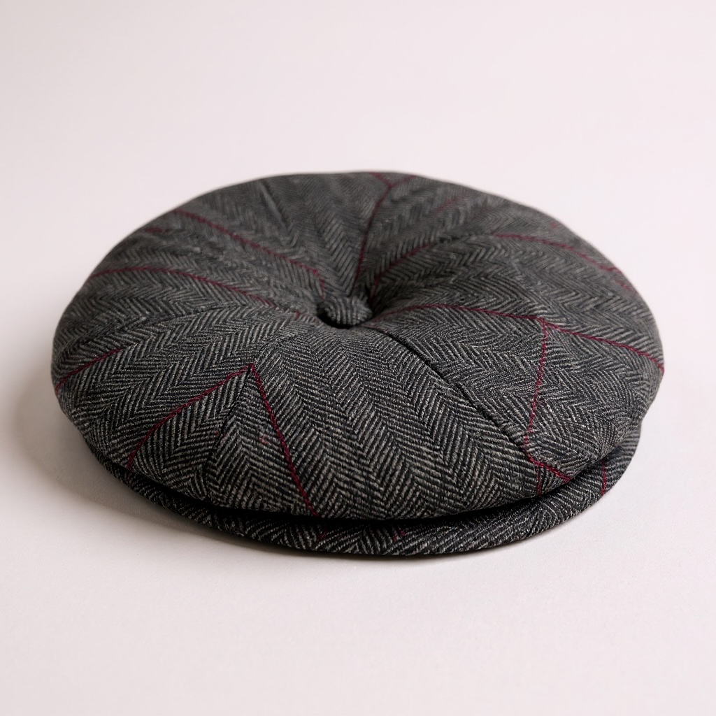 Newsboy Wool Winter Cap – Peaky Blinders  Birmingham Gangster Scottish Style – Baker Hat – Vintage Men’s Headwear