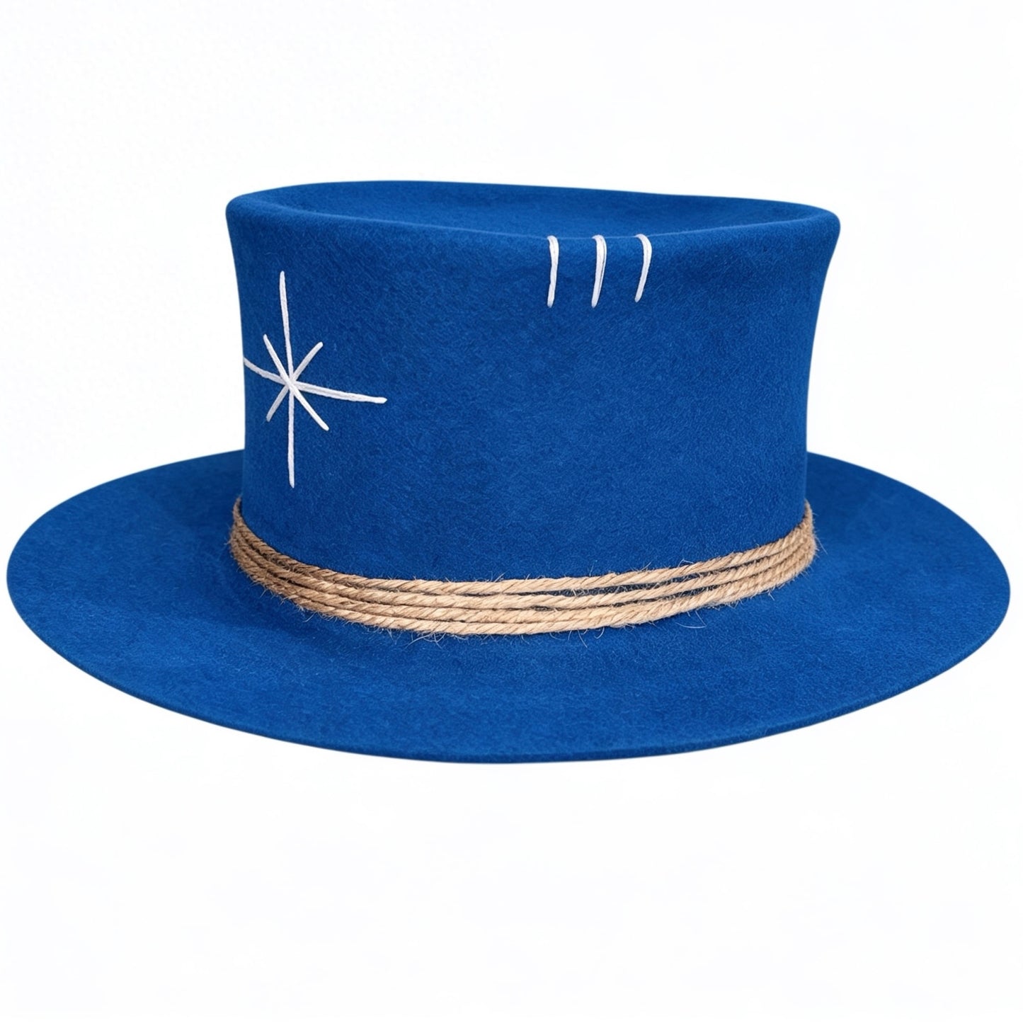 Tulum – Wool Felt Top Hat in Klein