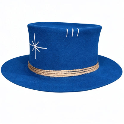 Tulum – Wool Felt Top Hat in Klein