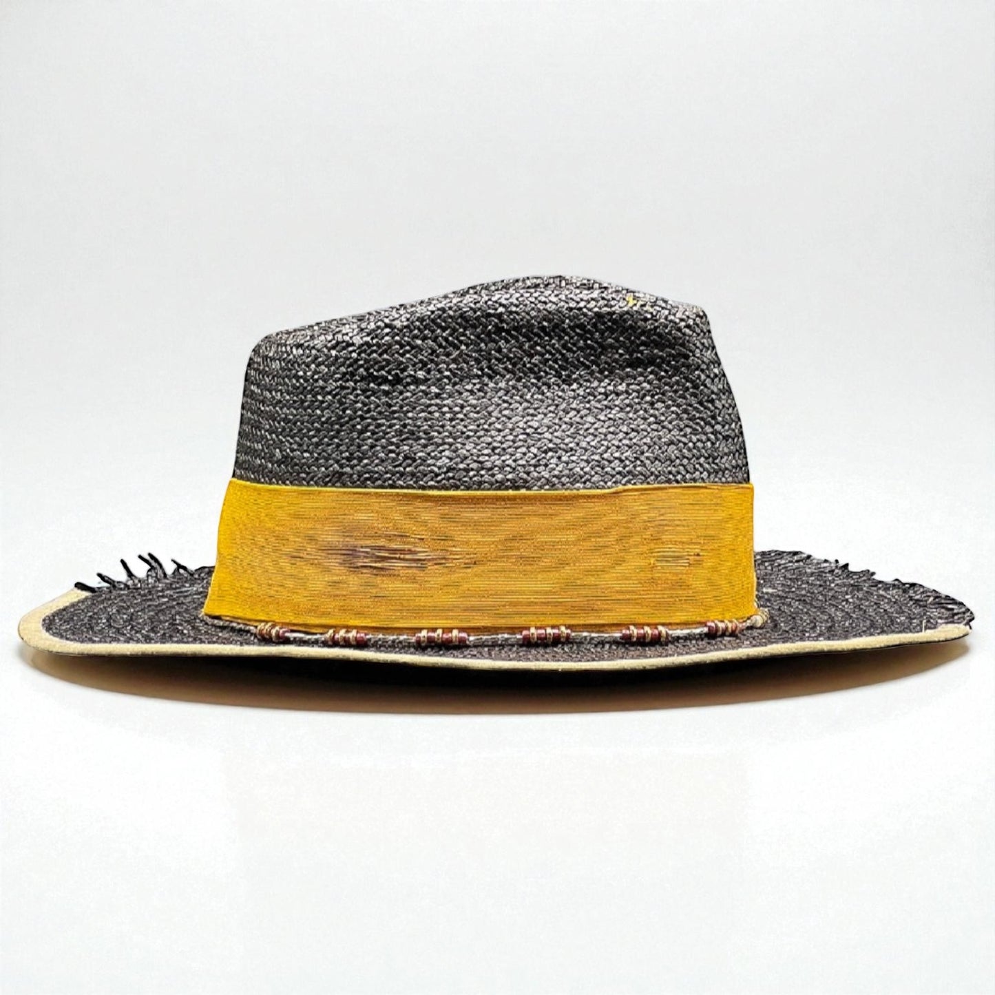 California – Chasing Dreams – Black Straw Vegan Fedora Hat
