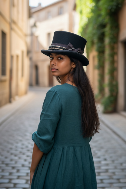 Edgy Top Hat – Classic Winter Headwear