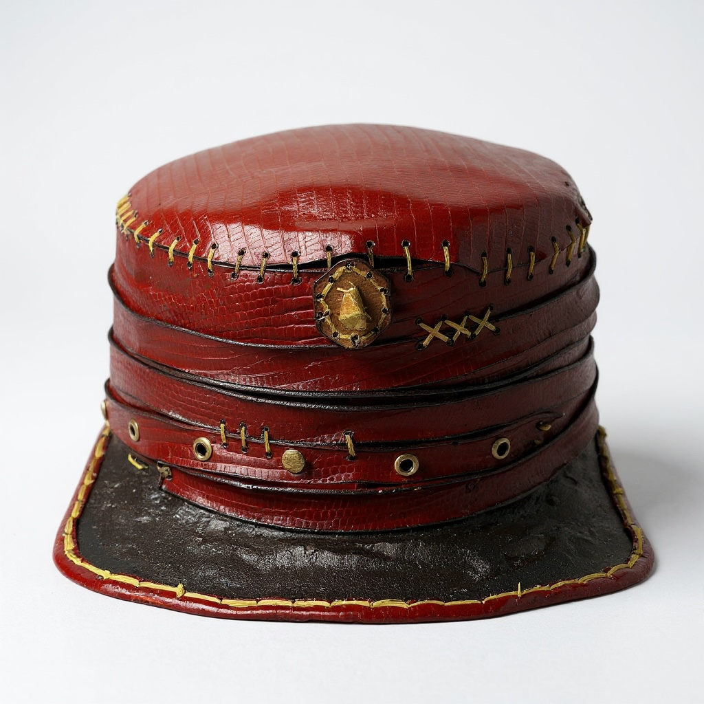 In Stock – Rouge Artisan Vintage Style 100% Leather Cap