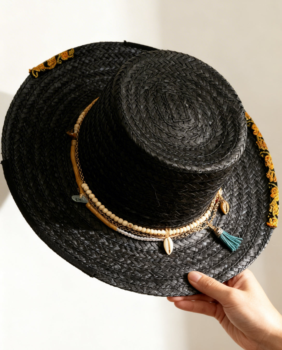 Cordobés – Straw Wide Brim Bolero Hat