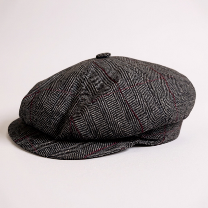 Newsboy Wool Winter Cap – Peaky Blinders  Birmingham Gangster Scottish Style – Baker Hat – Vintage Men’s Headwear