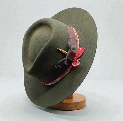 “Sun is shining” Wool Felt Hat