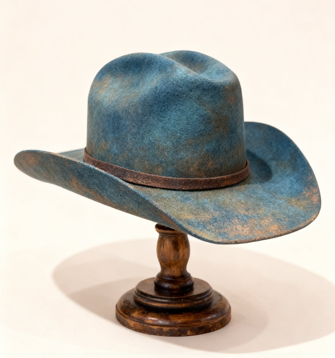 Shine baby in Patina Blue– Western Cowboy Hat