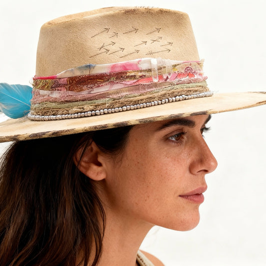 Oh, I’m Burning” Felt Fedora Hat