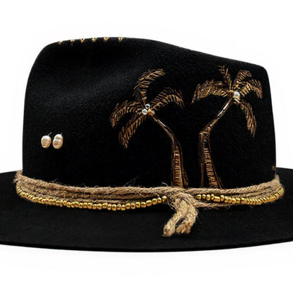 Sunshine Goldie Palm Hat – Wool Felt Hat