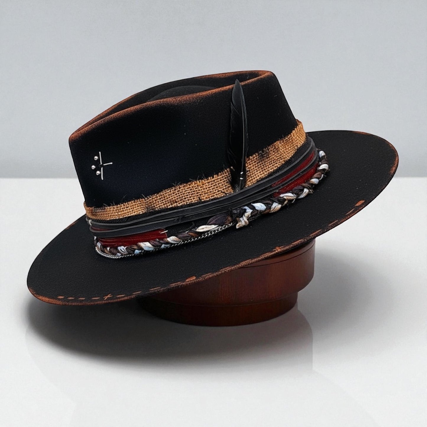 TriBeCa – Wool Felt Black Fedora