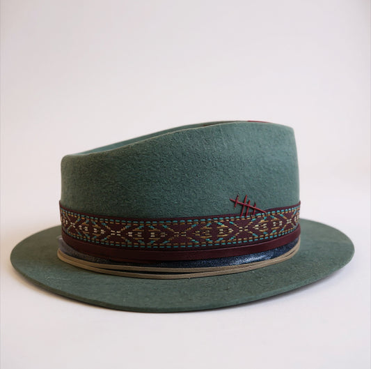 In Stock – The Boho Lover – Short Brim Fedora Hat – Special Offer