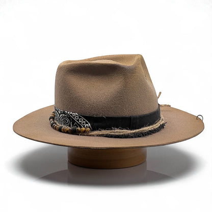 Oaxaca Wool Felt Hat – Rhombo Crown Design