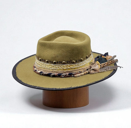 The Guatapé – Wool Felt Fedora Hat | Bohemian Spirit & Artistic Style