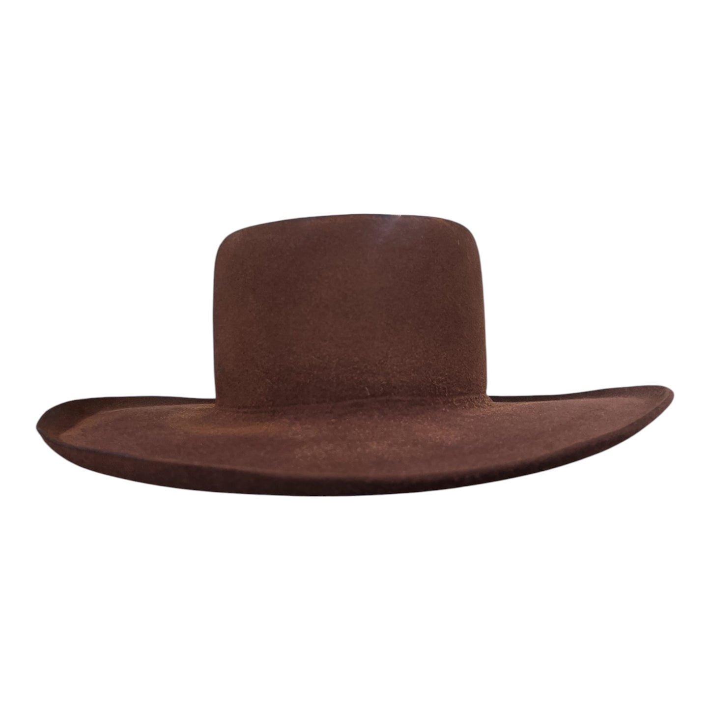 The Gambler Hat Brown — 100% Wool Felt