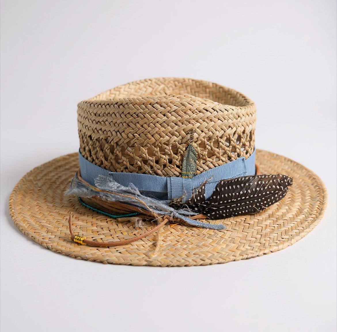 In Stock – Free Sky – Lightweight Breathable Straw Fedora Hat