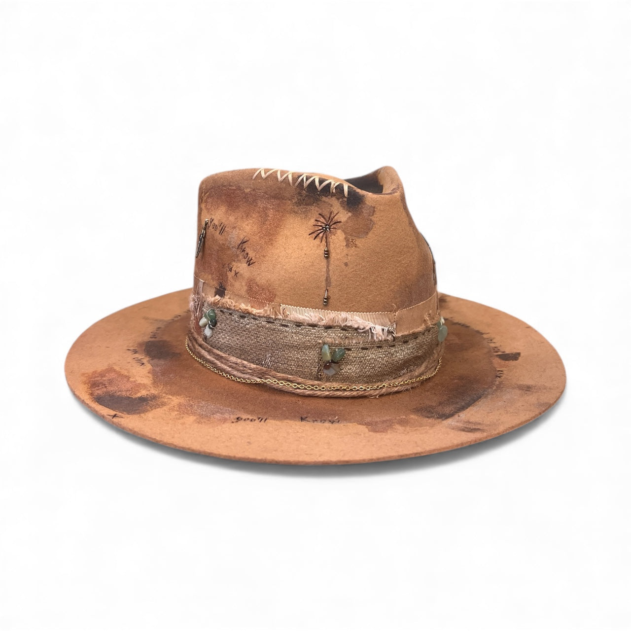 Dreams of the Sahara – Premium Boho Chic Statement Felt Hat