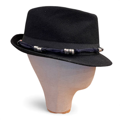 Bohemian Wool Fedora Hat – Short Brim Collection