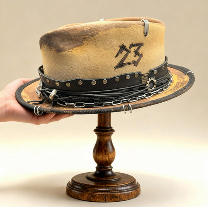 Steampunk Rave Hat — Burning Man Fedora Hat