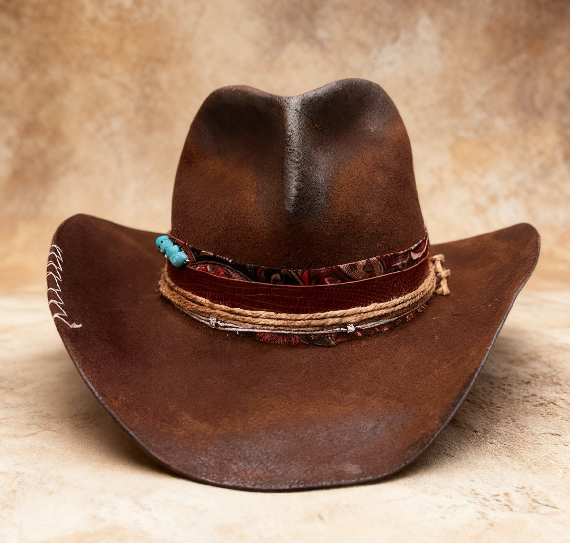 The Apache Western Hat– Bohemian High Crown Wool Felt Hat