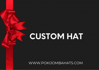 VALE SOMBRERO PERSONALIZADO/ CUSTOM HAT VOUCHER