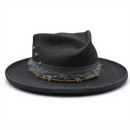 Wild Soul – Elegant & Free Wool Hat | Timeless Boho Elegance