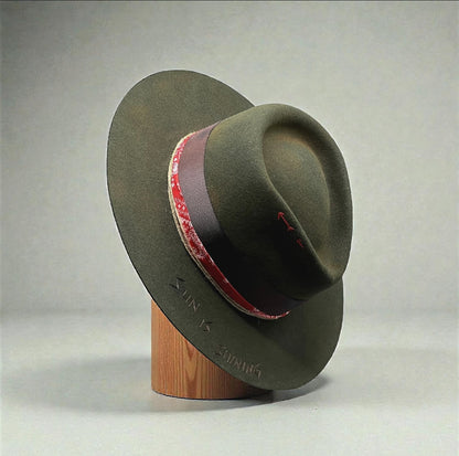 “Sun is shining” Wool Felt Hat
