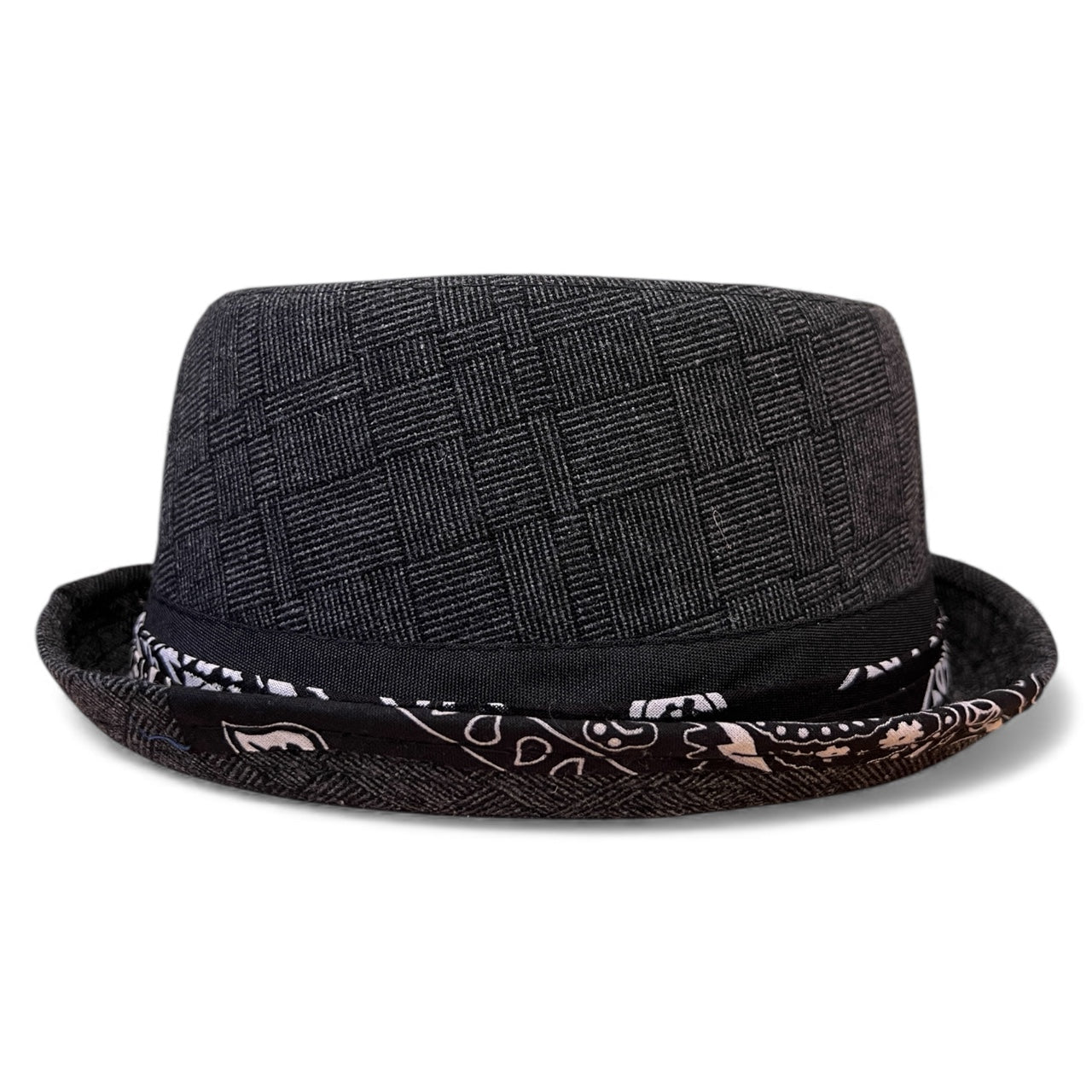 Alternative Style Wool Porkpie Hat – Short Brim Collection
