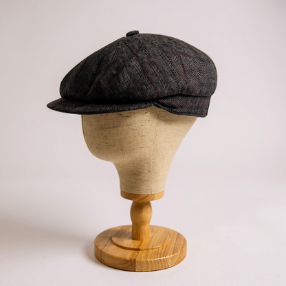 Newsboy Wool Winter Cap – Peaky Blinders  Birmingham Gangster Scottish Style – Baker Hat – Vintage Men’s Headwear