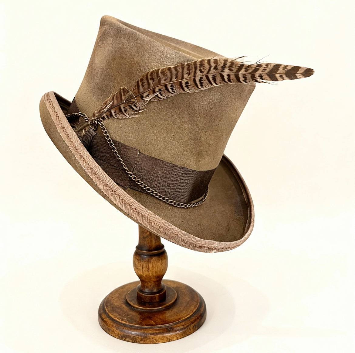 Percy – Edgy Distressed Top Hat