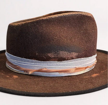 In Stock – Metroline Felt Hat with Underbrim Lining