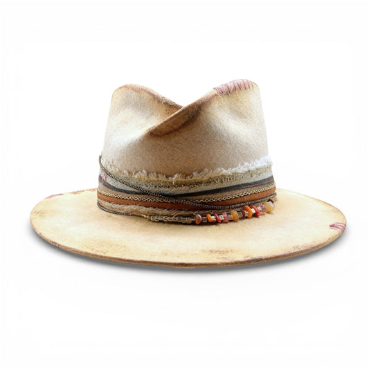 The Anisoptera — Hand-Burned Fedora Hat