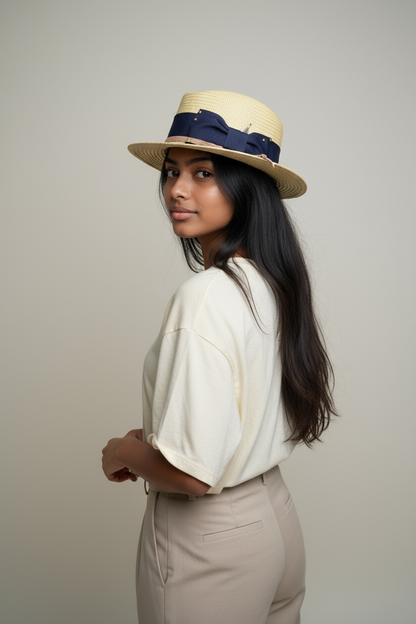 In Stock – Classic Straw Fedora Hat