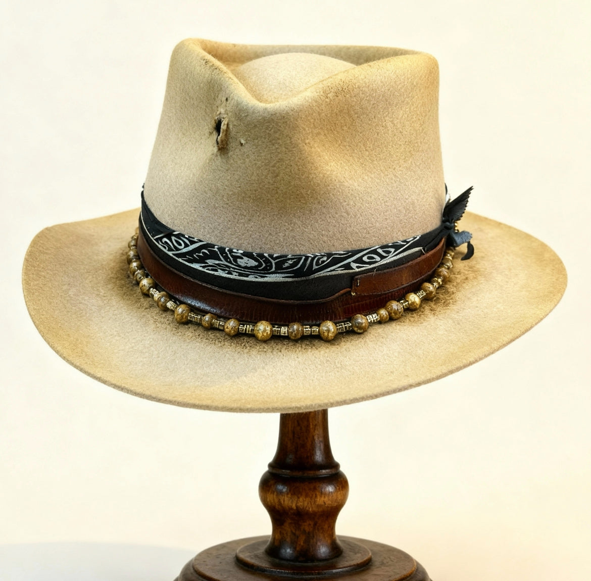 Johnny Depp Hat – Edgy Fedora Wool Felt Hat