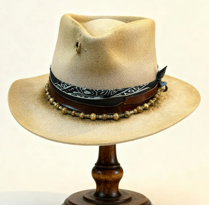 Johnny Depp Hat – Edgy Fedora Wool Felt Hat