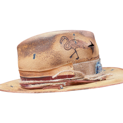 Flamingo II – Vintage Bohemian Hat