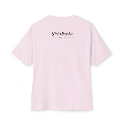 Hat Lover Club Tee — Graphic Oversized Boxy T‑Shirt