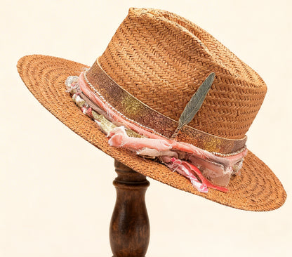 Carmeta – Straw Fedora Hat