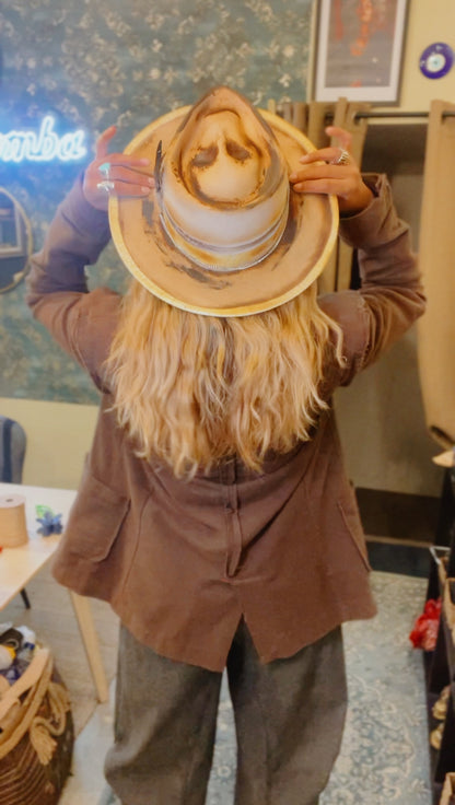 The Mateo – Vintage Skull Fedora Hat | Classic Retro Style Hat for Men & Women