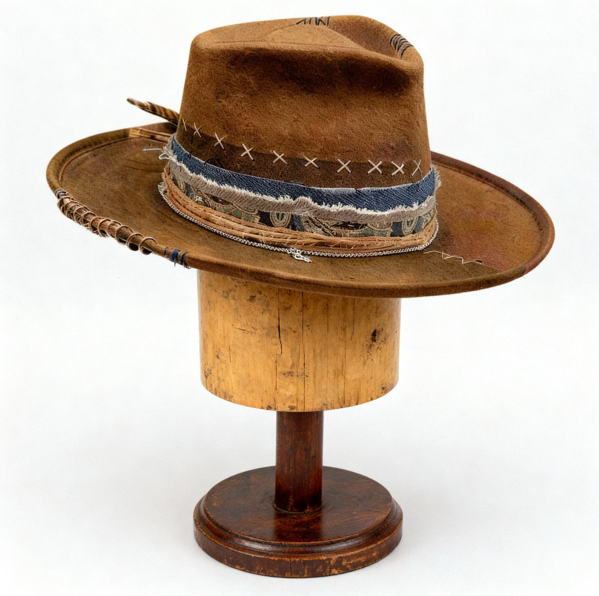 Hawái – Brown Wool Felt Fedora Hat