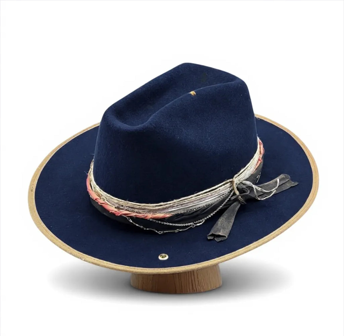 “Solstice” Elegant Felt Hat - Western Crown