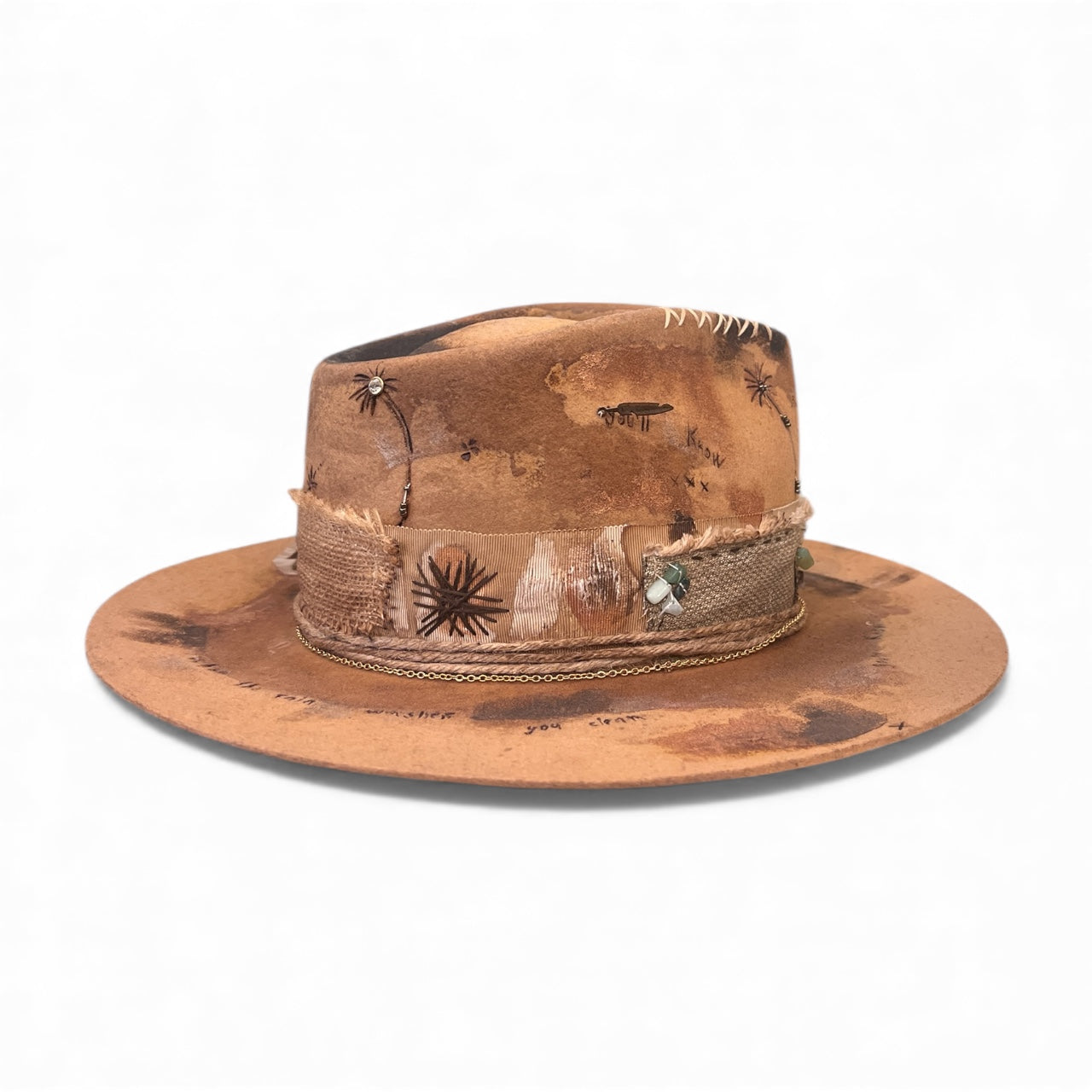 Dreams of the Sahara – Premium Boho Chic Statement Felt Hat