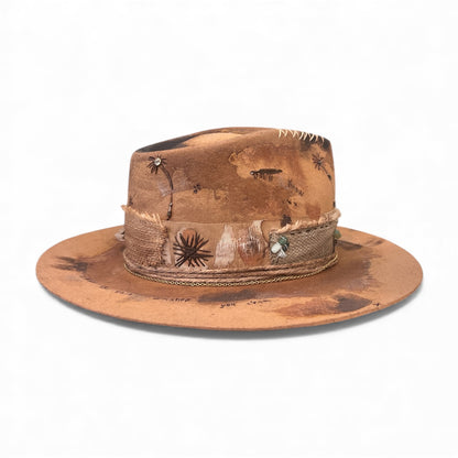 Dreams of the Sahara – Premium Boho Chic Statement Felt Hat