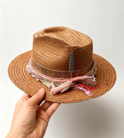 Carmeta – Straw Fedora Hat